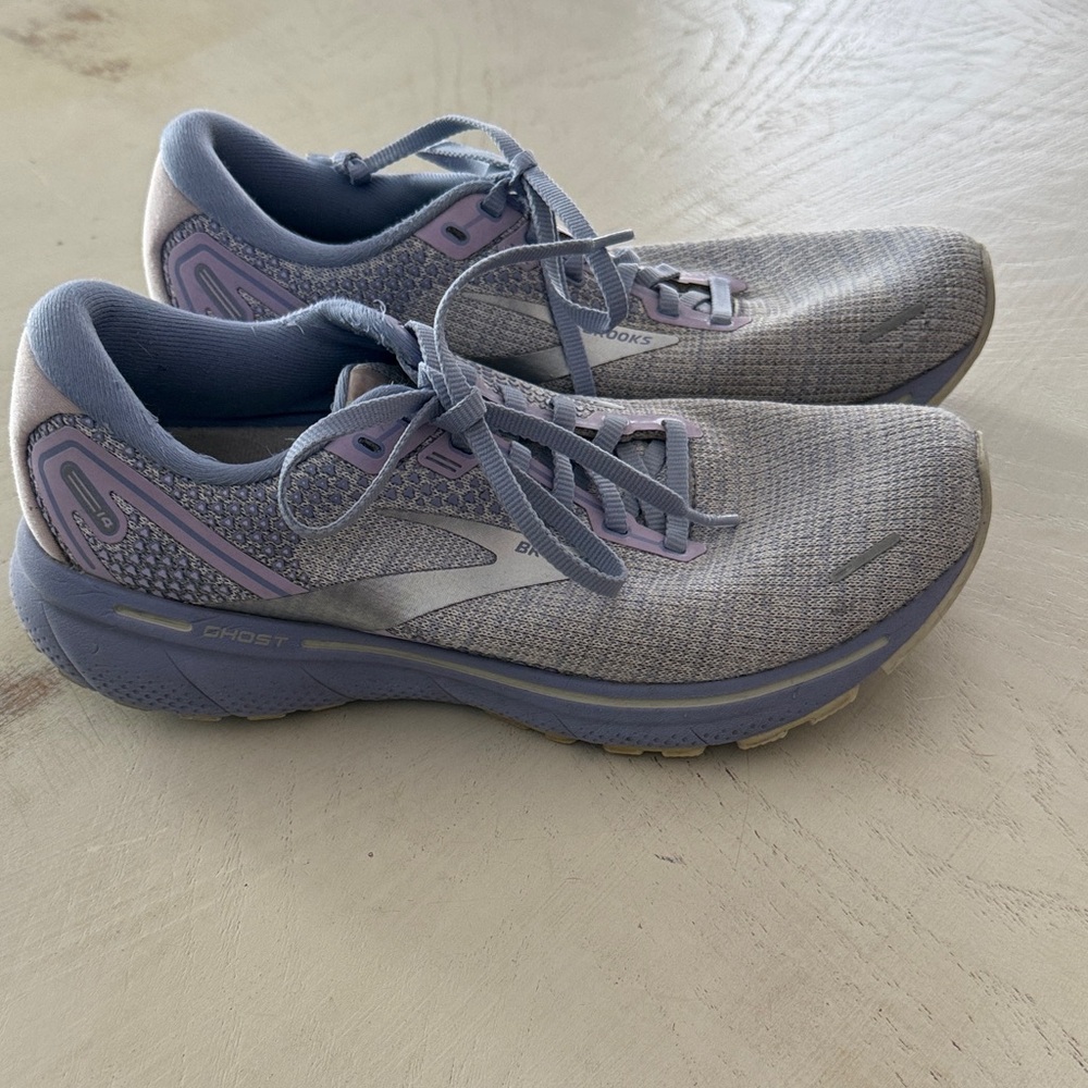 Brooks Ghost 14 Women's Running Shoes - Lavender Blue 9.5